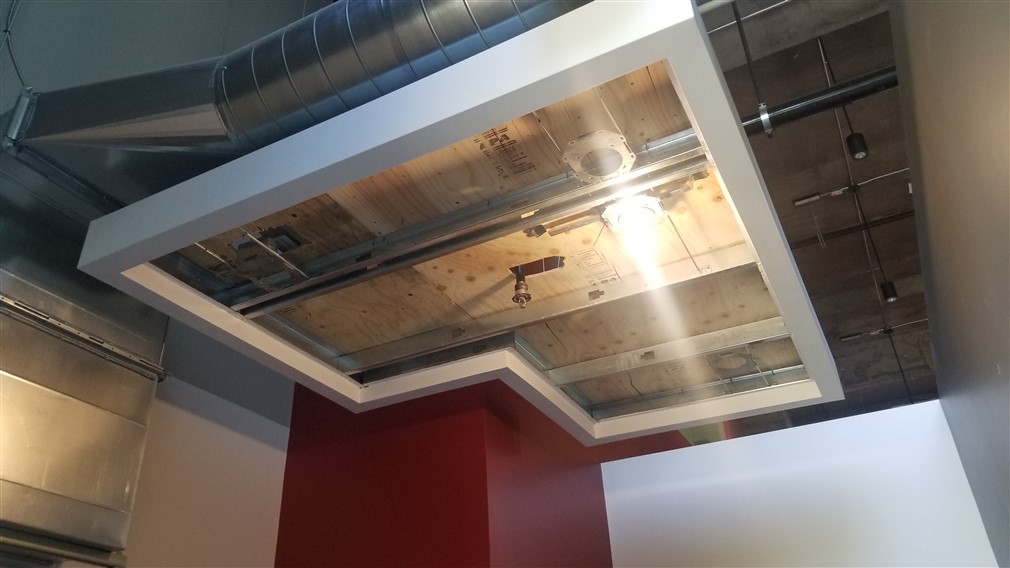 Acoustical Suspended Ceiling