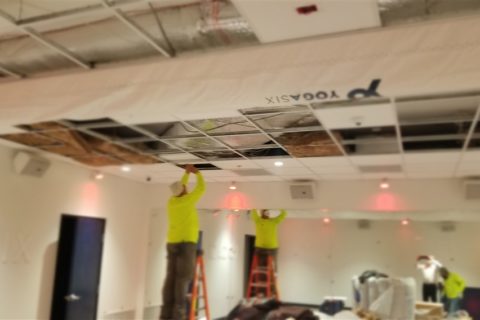 Acoustical Suspended Ceiling